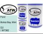 Preview: Ford, Bohai Bay Mint, D2 / M7382: 500ml Lackdose + 500ml Klarlack + 250ml Härter - Set, von ATW Autoteile West.